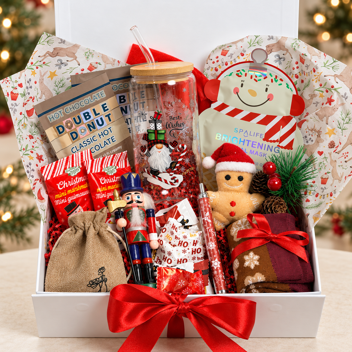 Nutcracker Christmas Gift Box