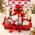 Christmas Tea Hour Gift Box | Cozy Blanket, Mug & Honey