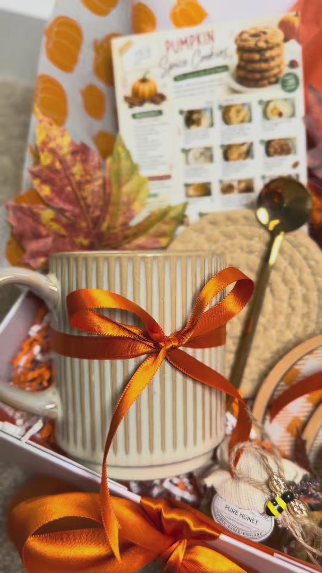 Autumn Harvest Gift Box | Pumpkin Spice Tea & Cozy Mug