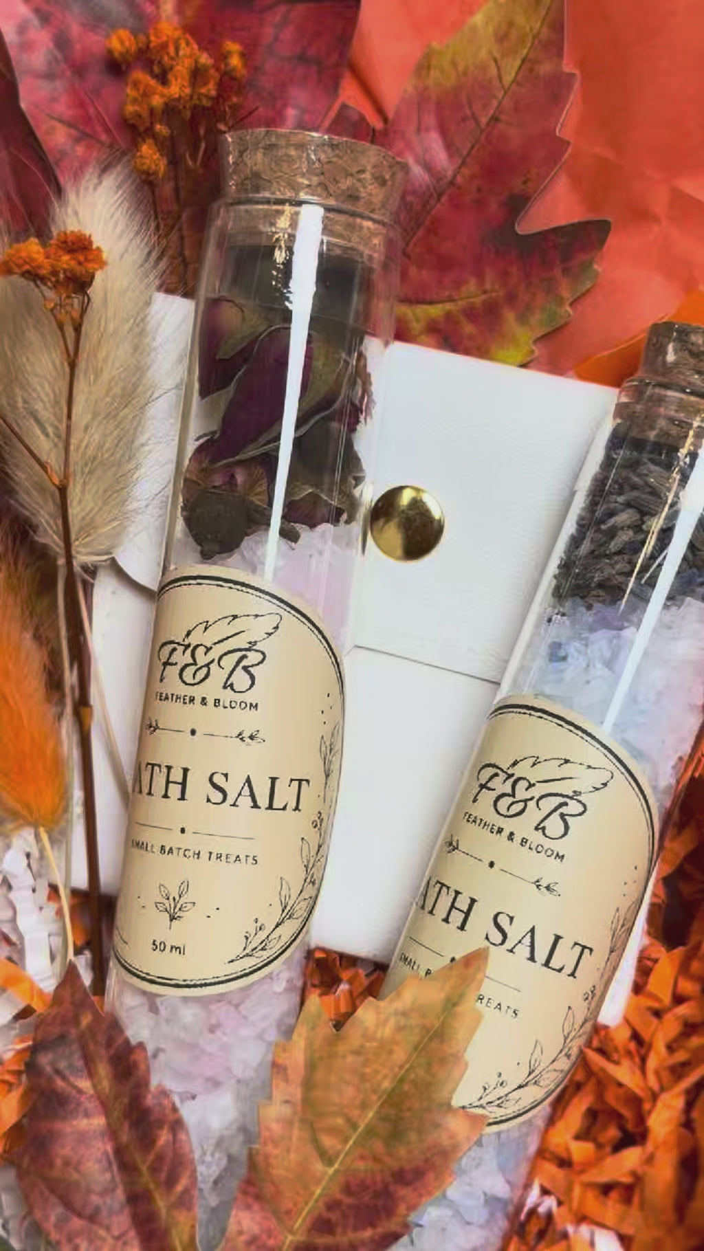 Autumn Reset Self Care Gift Box | Bath Salts, Gua Sha & Journal