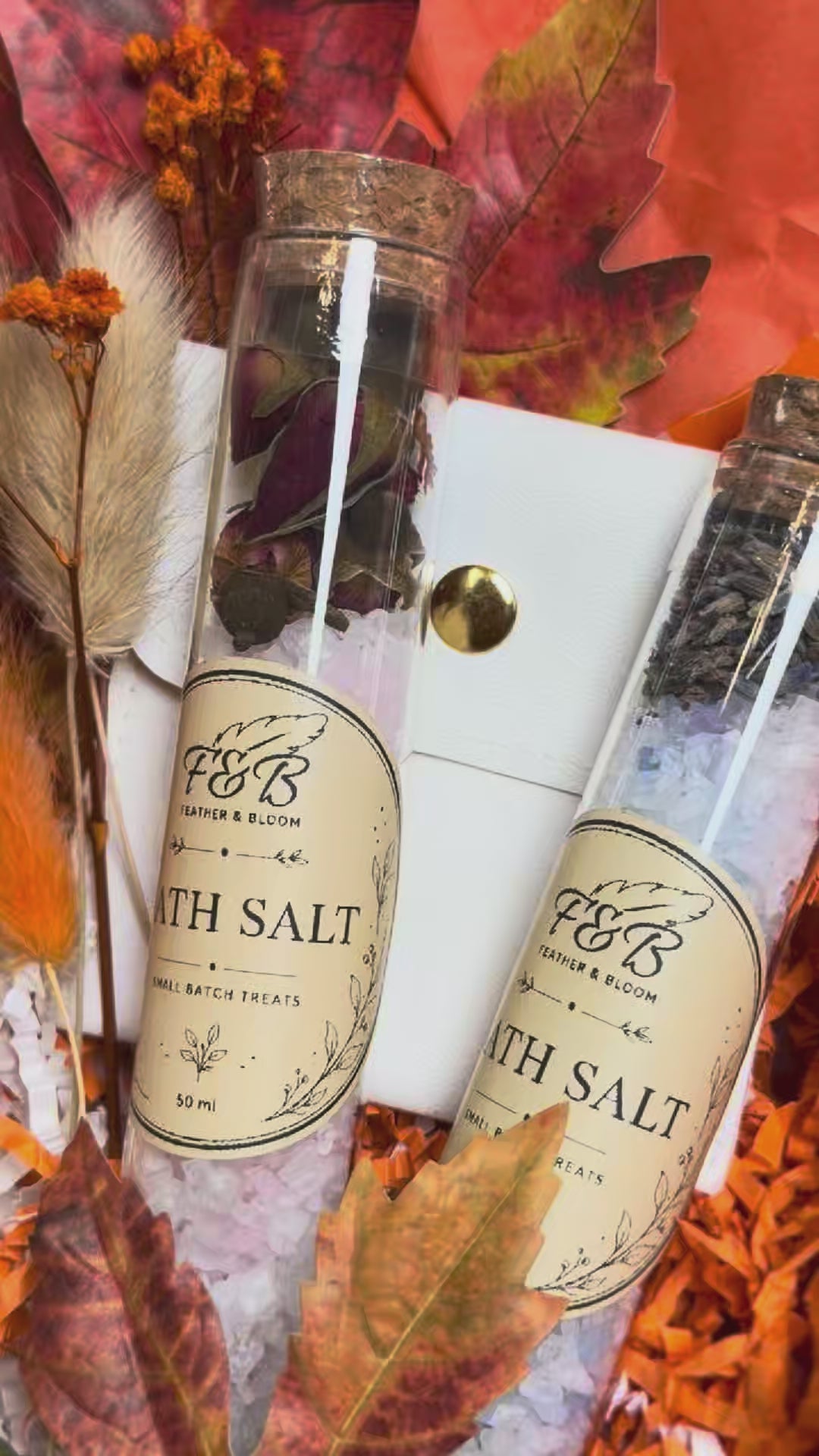Autumn Reset Self Care Gift Box | Bath Salts, Gua Sha & Journal